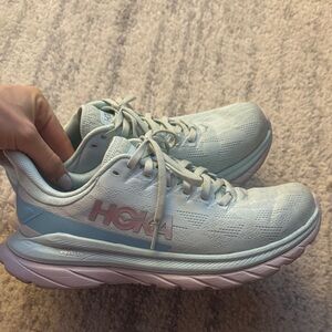 Hoka Women's Pastel Blue Athletic Shoes